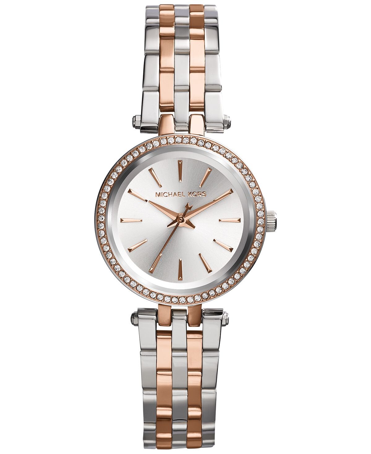 

Женские двухцветные часы Darci с браслетом из нержавеющей стали, 26 мм Michael Kors