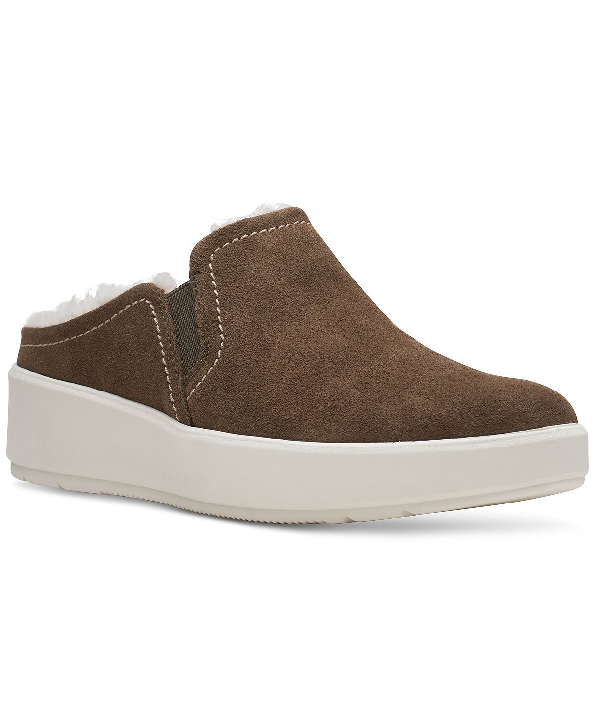 

Женские туфли на плоской подошве без шнуровки Layton Gem с боковой прорезью Clarks