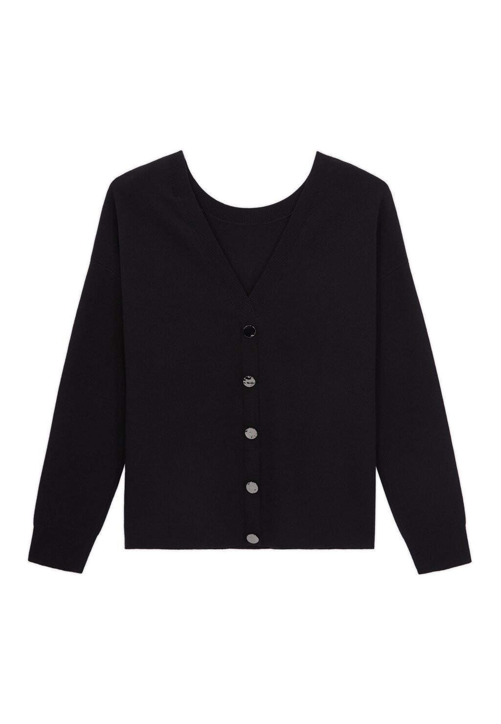 

Кардиган The Kooples DÉCOLLETÉ AU DOS, черный