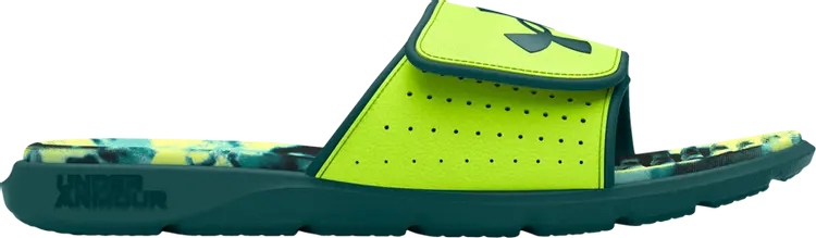 

Кроссовки Ignite Pro Graphic Footbed Slide 'Hydro Teal Tie-Dye', бирюзовый