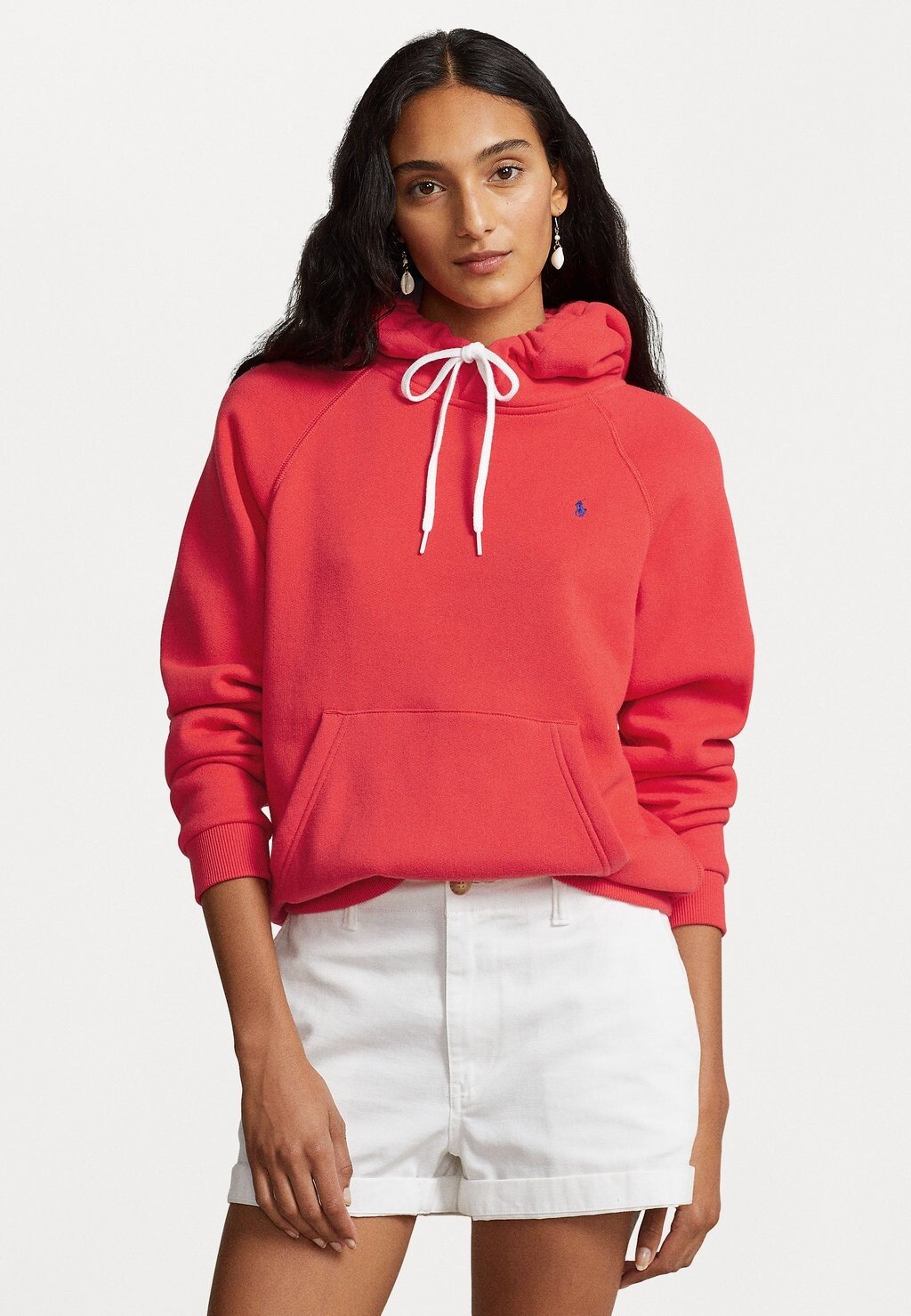 

Толстовка Arctic Long Sleeve Polo Ralph Lauren, цвет bright hibiscus