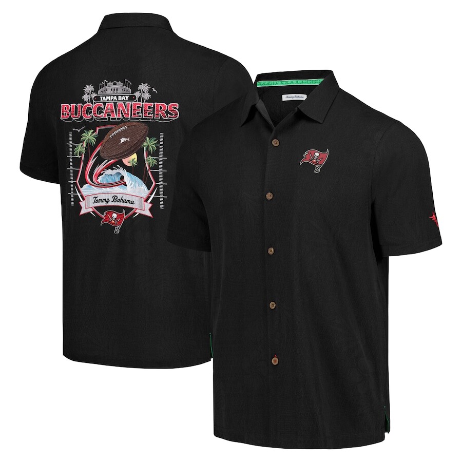 

Рубашка Tommy Bahama Tampa Bay Buccaneers, черный