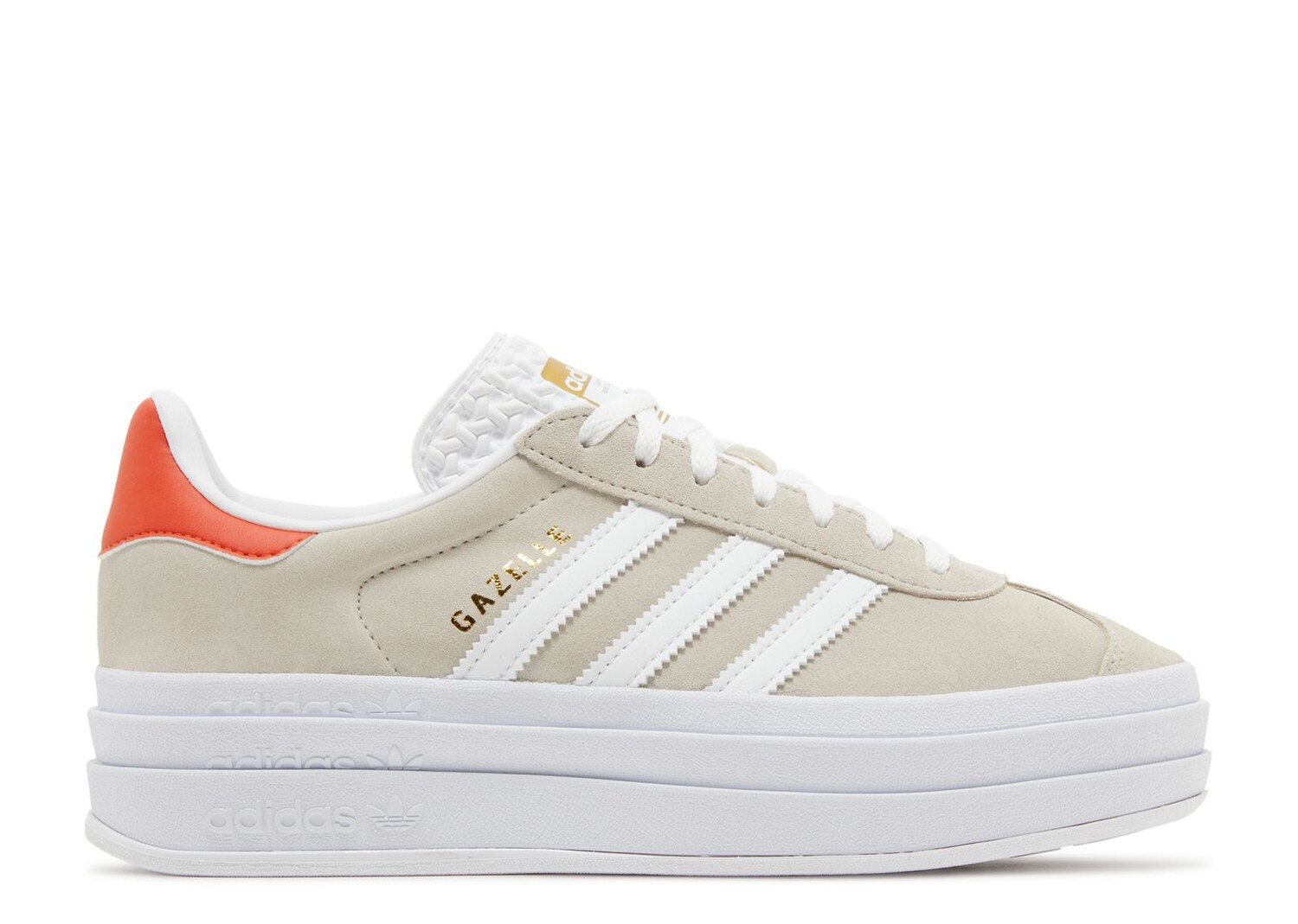 

Кроссовки adidas Wmns Gazelle Bold 'Wonder Beige Orange', кремовый, Бежевый