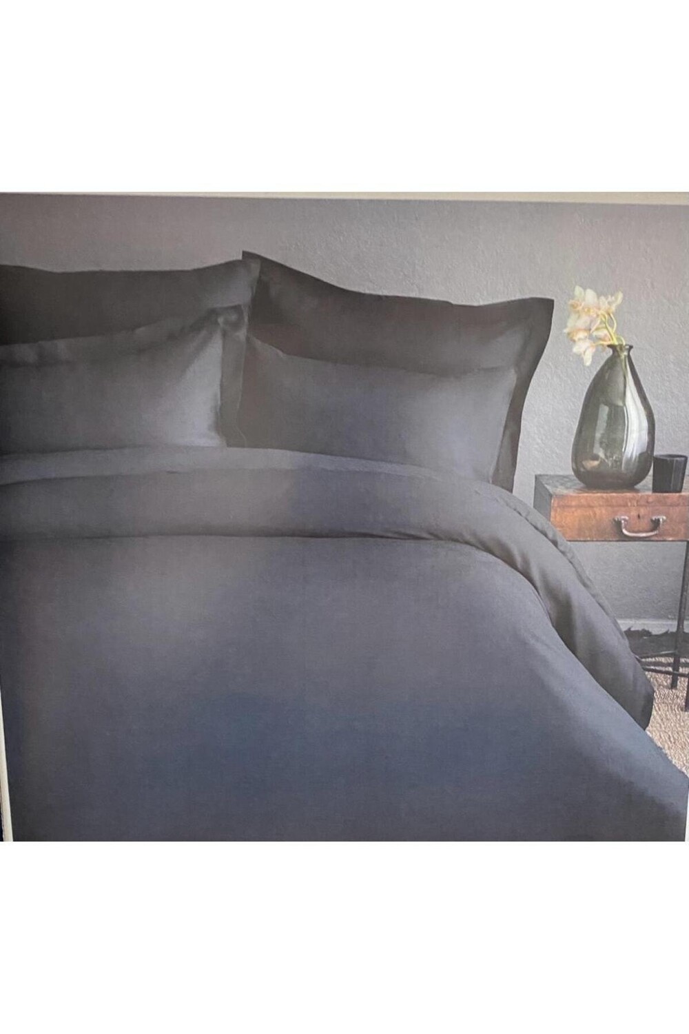 

Комплект пододеяльников двойной Issimo Home Simply Satin из хлопкового атласа