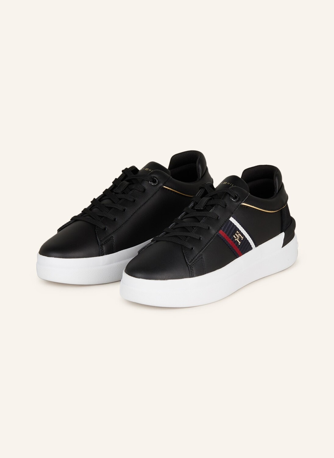 

Кроссовки TOMMY HILFIGER , черный