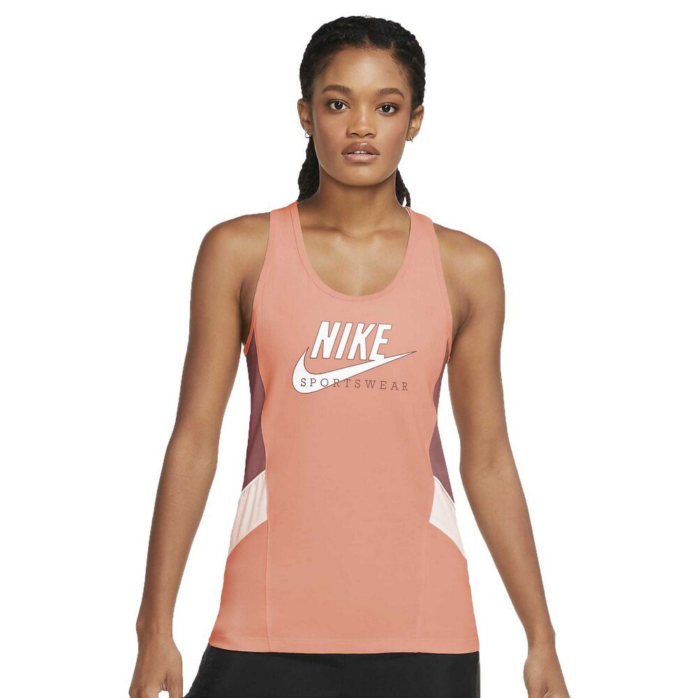 

Футболка без рукавов Nike Sportswear Heritage, розовый