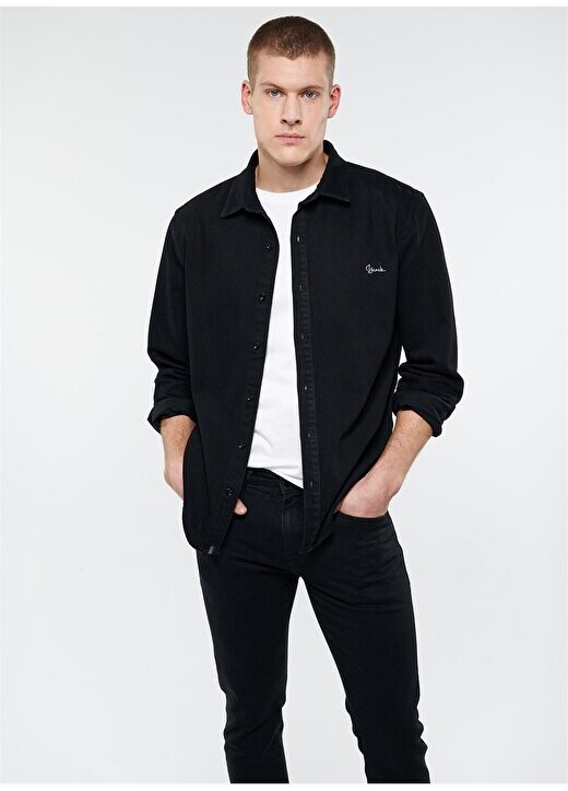 

Мужская джинсовая рубашка ROY Slim Fit M0210496-82410 Mavi