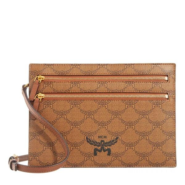 

Сумка himmel lts flat pouch w.strap small Mcm, коричневый