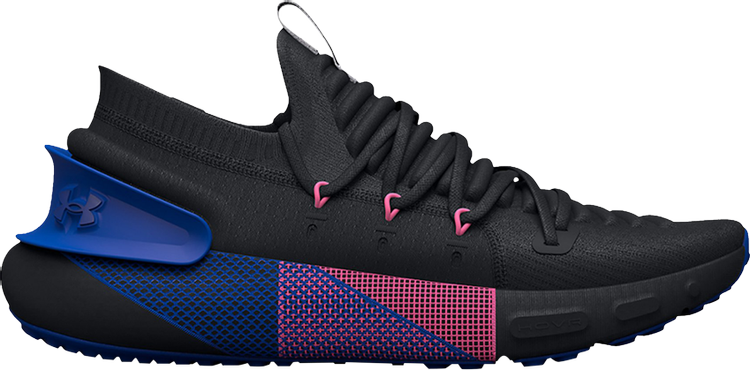 

Кроссовки Under Armour HOVR Phantom 3 Black Blue Pink, черный