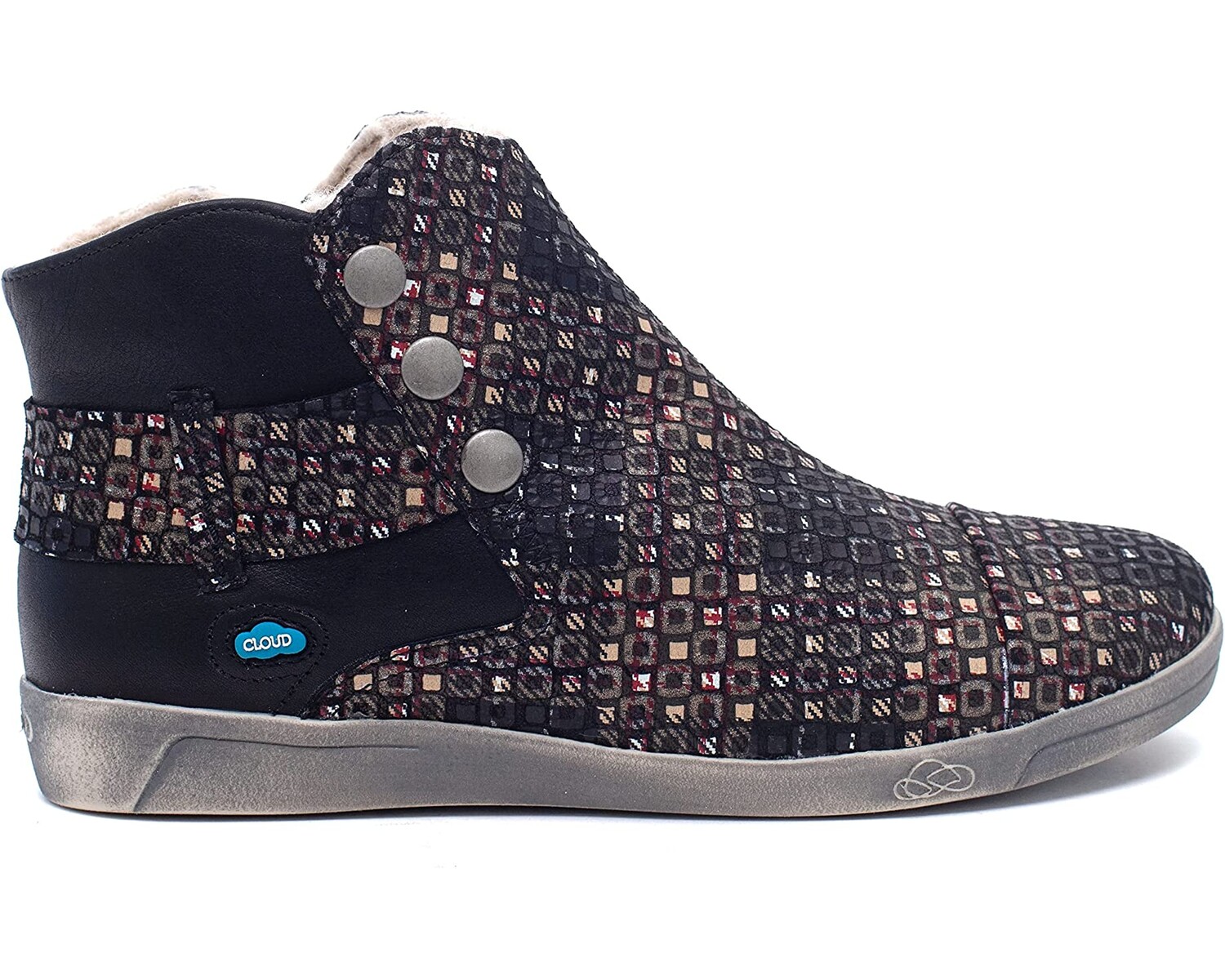 

Кроссовки Aline Wool Lining Tartan CLOUD, бей микадо