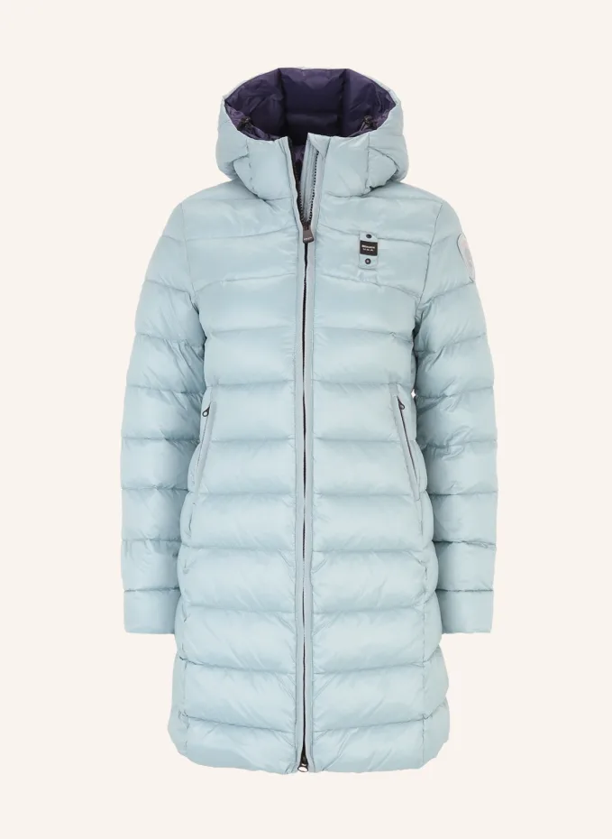 

Длинная стеганая куртка Blauer, синий