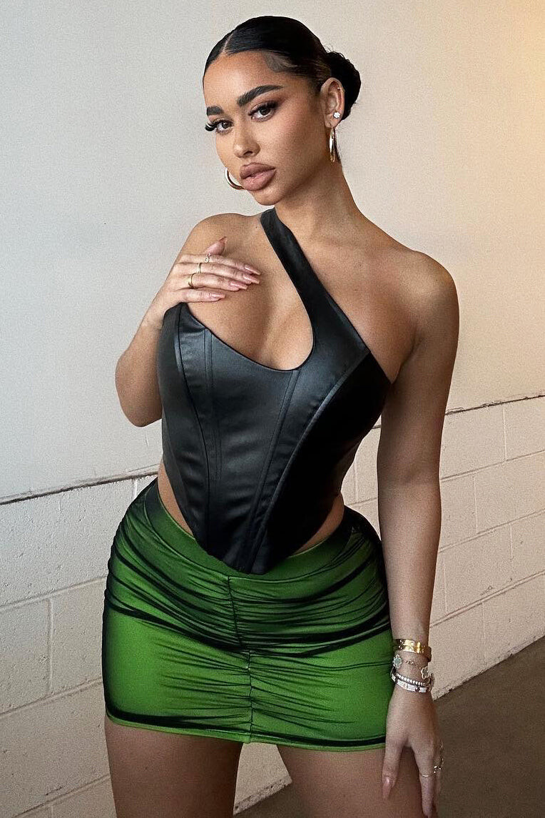 

Топ Fashion Nova VT7863, черный