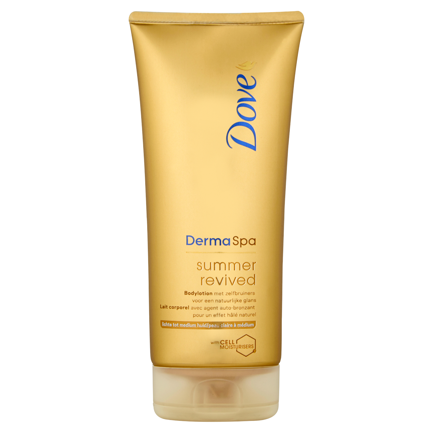 Dove Derma Spa Summer Лосьон-автозагар для тела для светлой и средней кожи, 200 мл