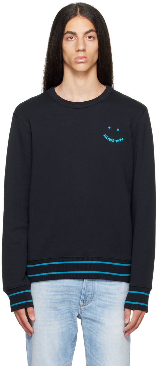 

Черный свитшот Happy PS by Paul Smith