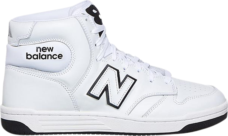 Кроссовки New Balance 480 'White Black', белый - фото