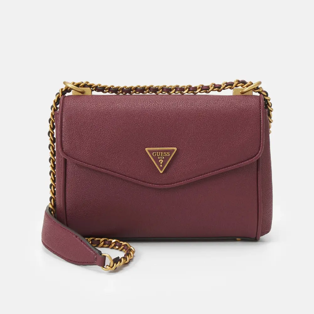 

Сумка Guess Shemara Convertible Flap, темно-розовый