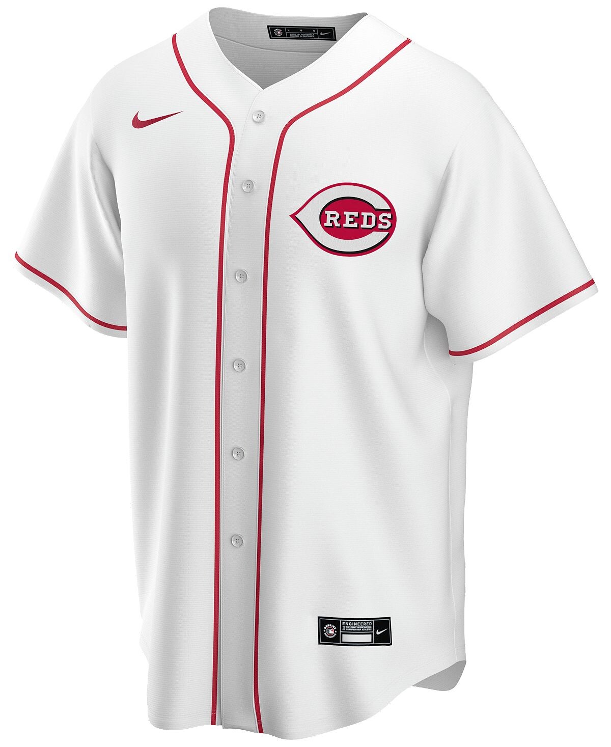 

Официальная пустая копия мужского трикотажа cincinnati reds reds Nike, белый