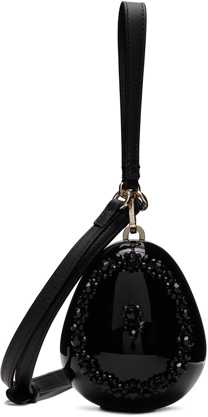 

Черная сумка для яиц Micro Simone Rocha