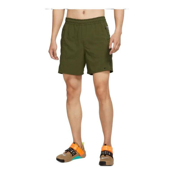 

Шорты Men's Nike Dri-Fit Shorts Military Green DQ4817-326, зеленый