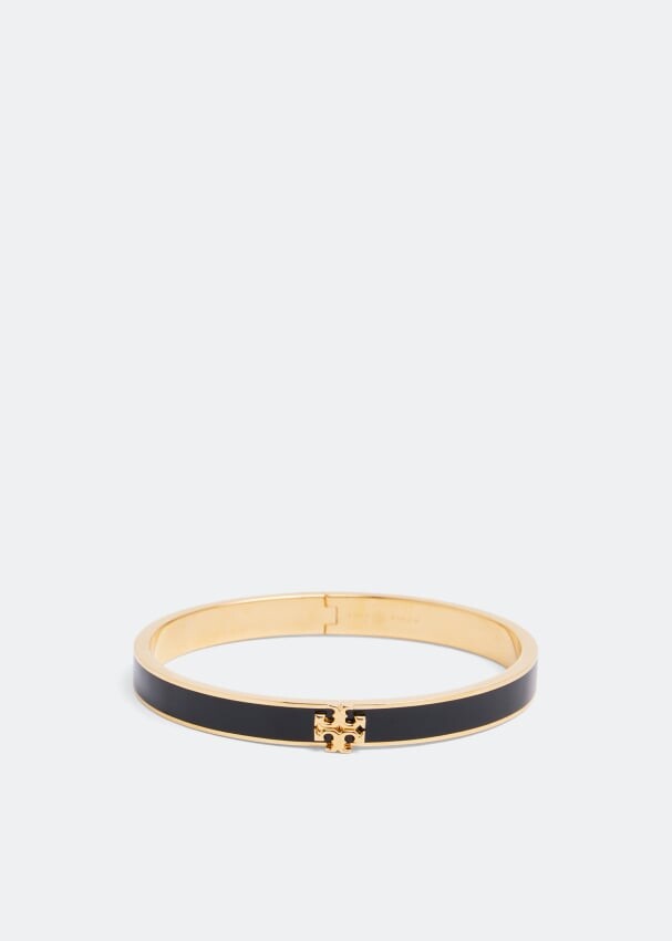 

Браслет TORY BURCH Kira enamel bracelet, черный