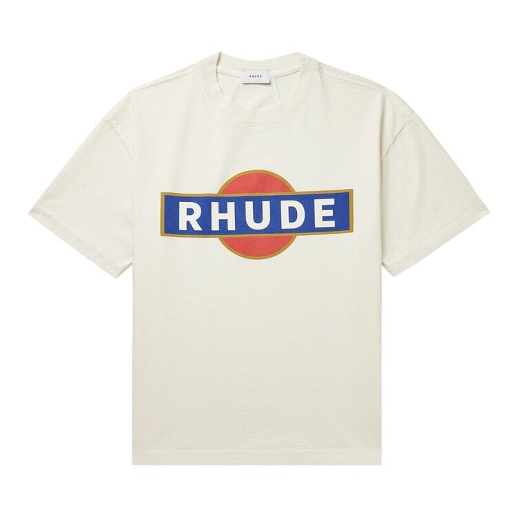 

Футболка Rhude Vintage Racer Tee 'White', белый