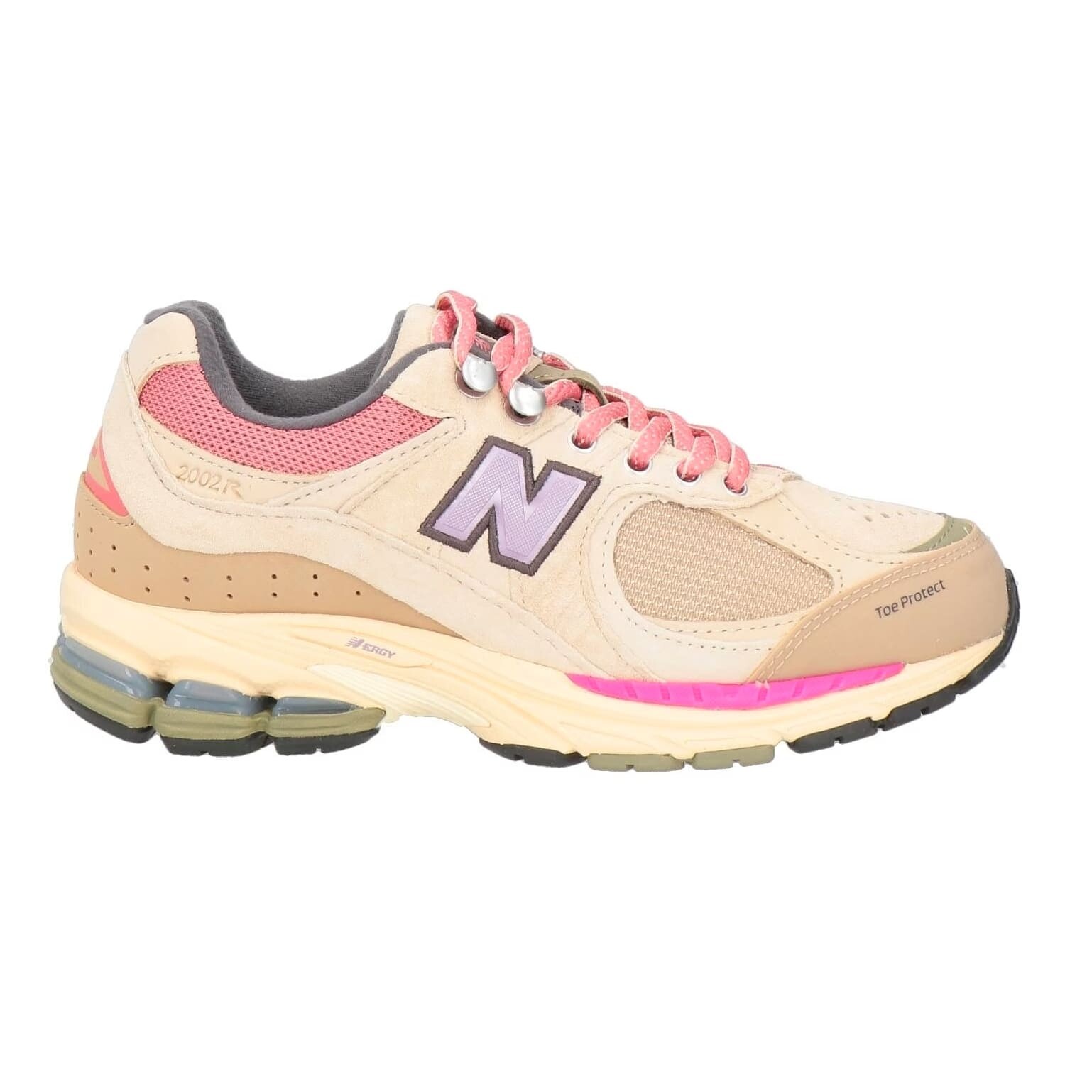 

Кроссовки New Balance 2002R, бежевый/розовый