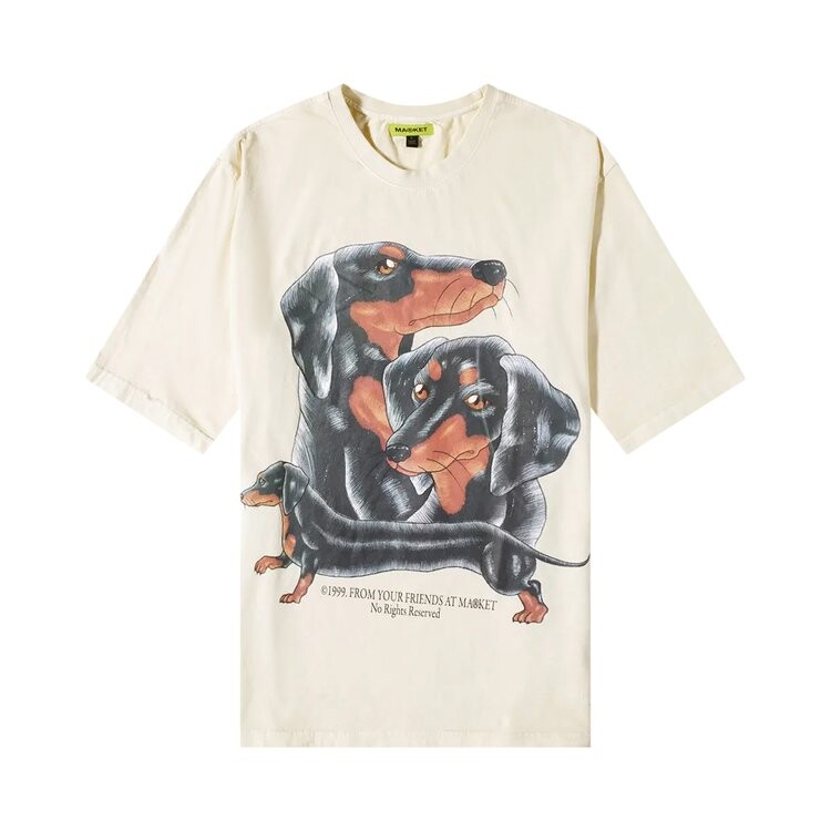 

Футболка Market Long Bois T-Shirt 'Cloud', белый