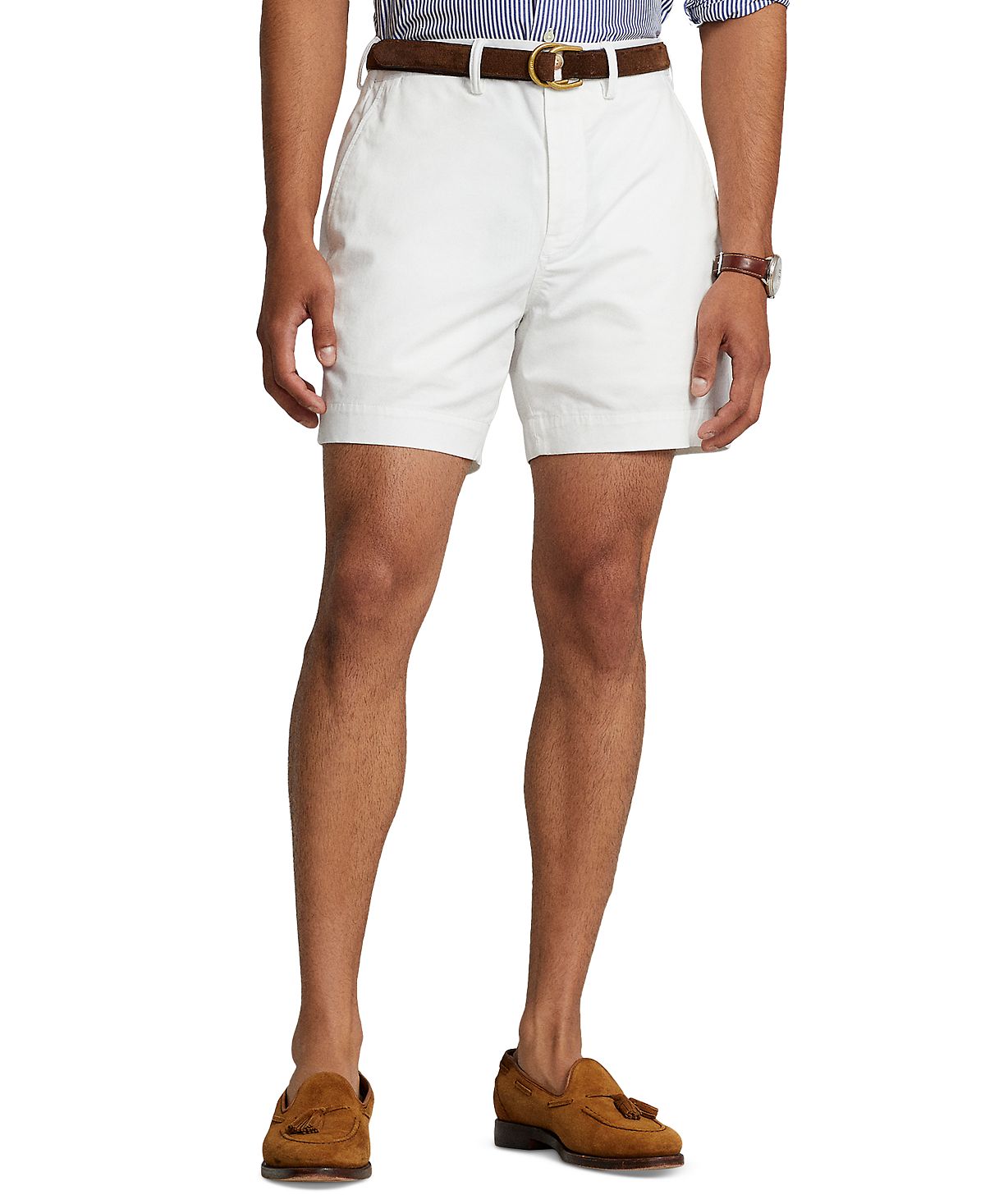 Polo shorts White