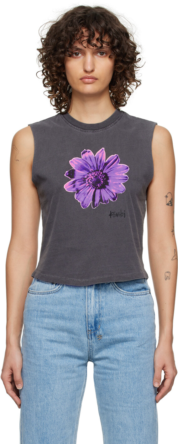 

Серая майка Cyberflora Ksubi