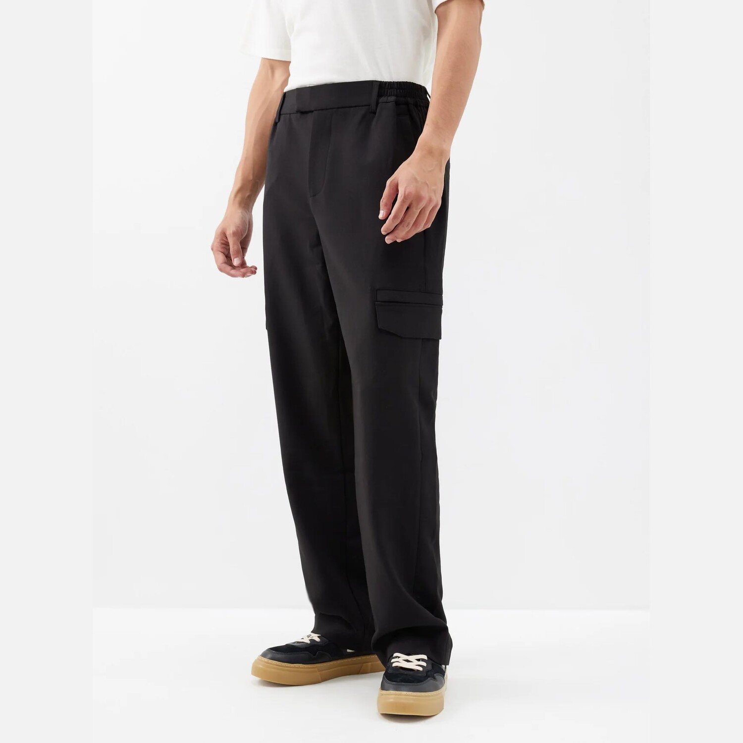 

Брюки свободного кроя Represent Cargo-pocket, черный