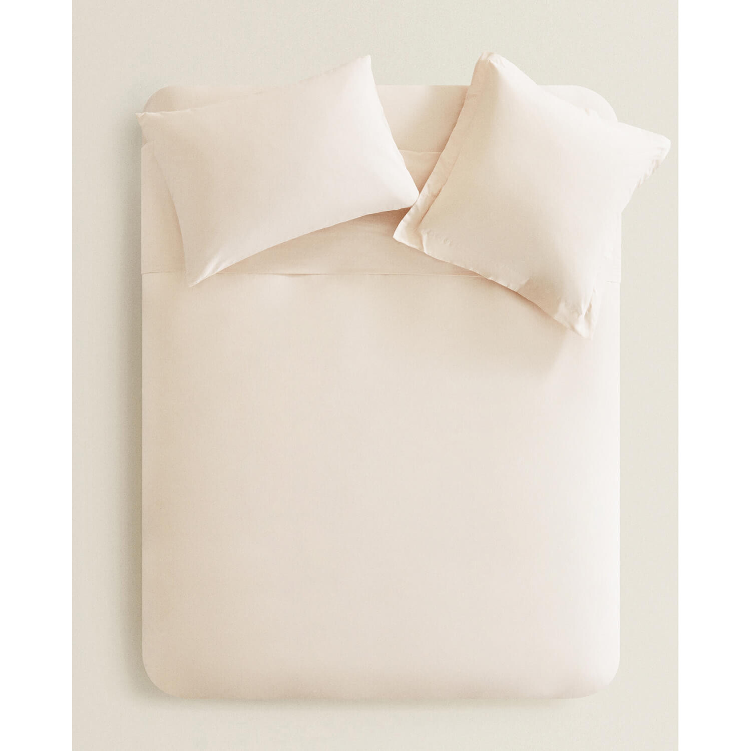 

Пододеяльник Zara Home 180 Thread Count) Cotton Percale Duvet, светло-розовый