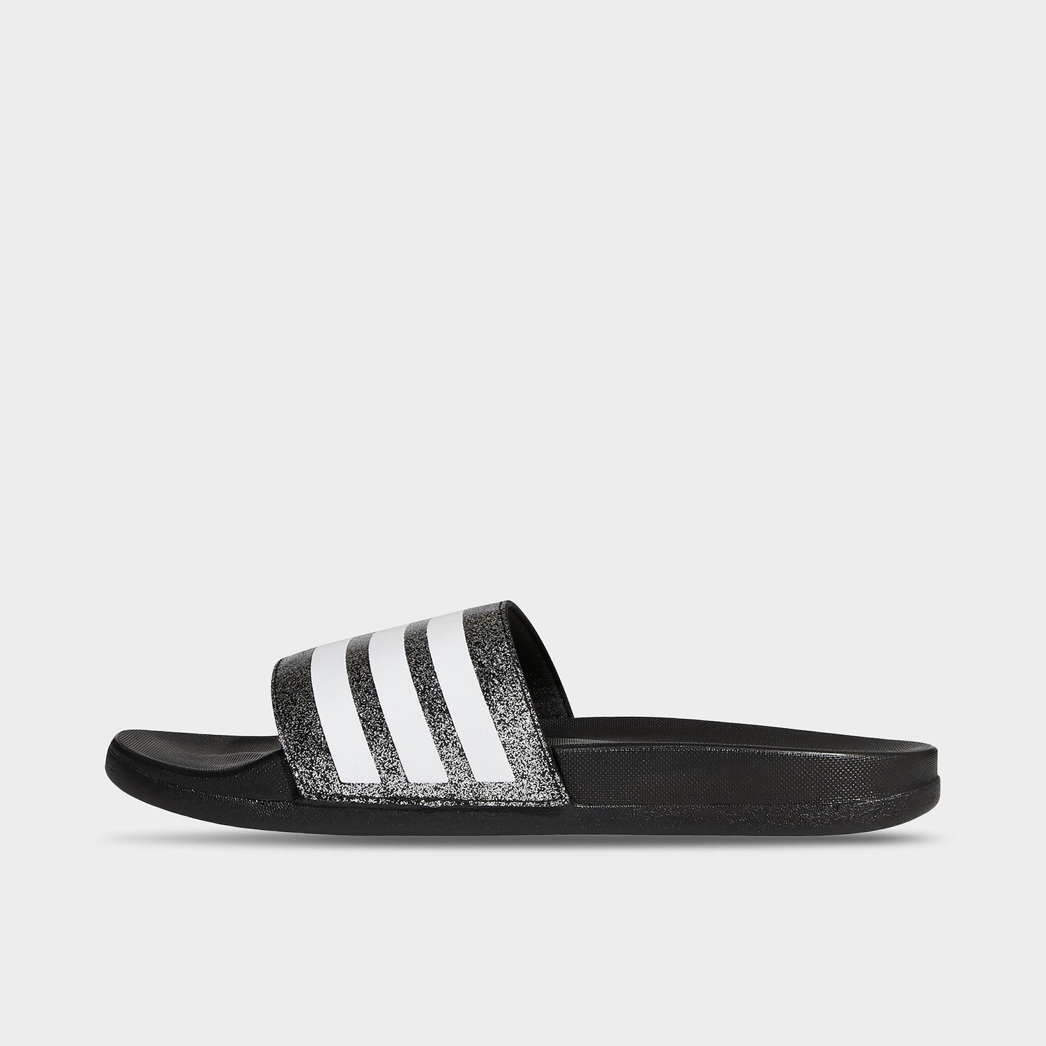 

Сандалии Adidas Adilette Comfort без шлепанца для больших детей, черный