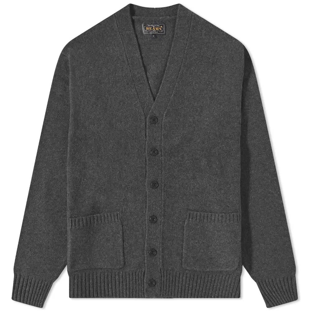 

Джемпер Beams Plus 7G Elbow Patch Cardigan