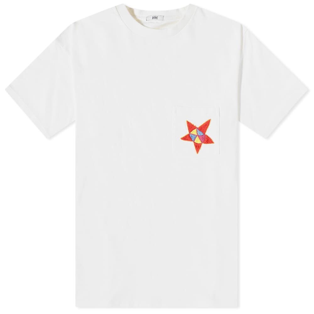 

Футболка BODE Star Pocket Tee, Белый