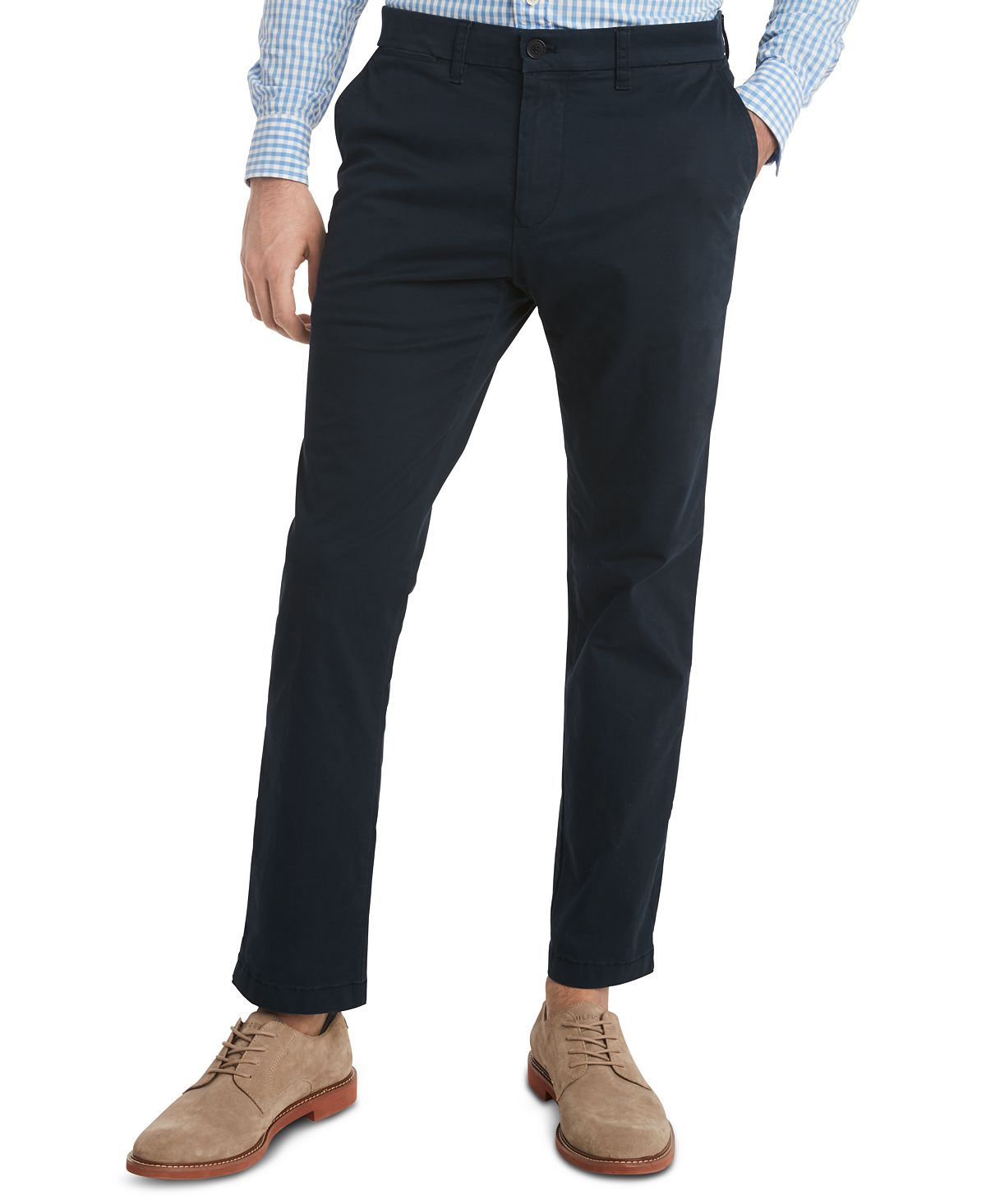 Мужские брюки чинос th flex stretch slim fit, созданные для macy's Tommy Hilfiger, мульти - фото