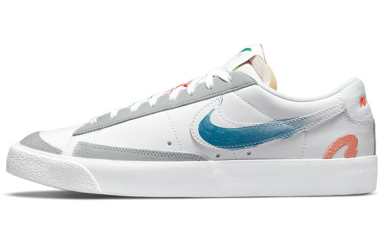 

Низкие кроссовки Nike Blazer для скейтбординга унисекс Белый/Серый/Разноцветный