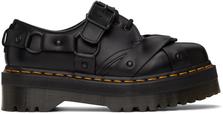 

Черные дерби 1461 Quad Harness Dr. Martens