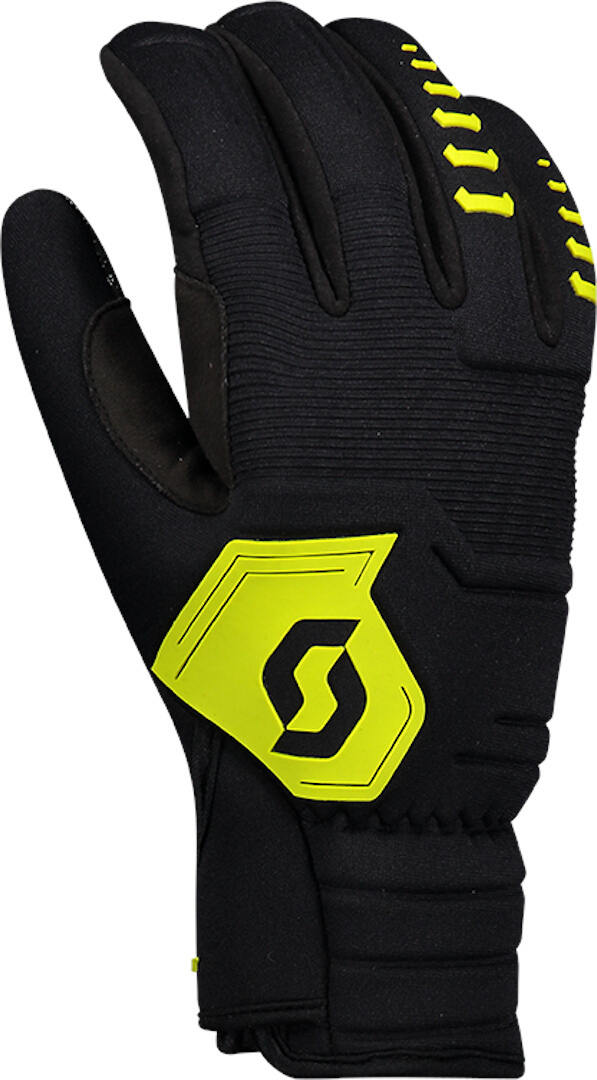 перчатки 100% черный желтый Перчатки Scott Ridgeline с регулируемым запястьем, черный/желтый