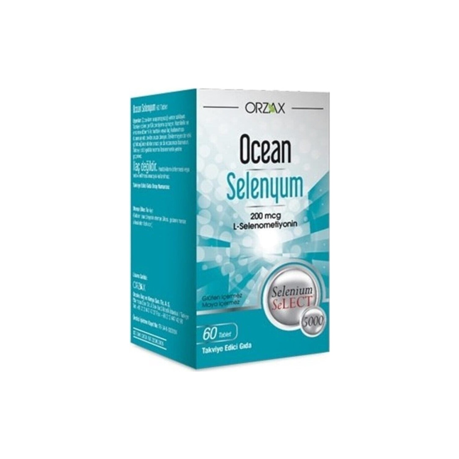 Селен Ocean, 60 капсул 60 capsules ketone capsules dietary supplement ketone capsules free shipping