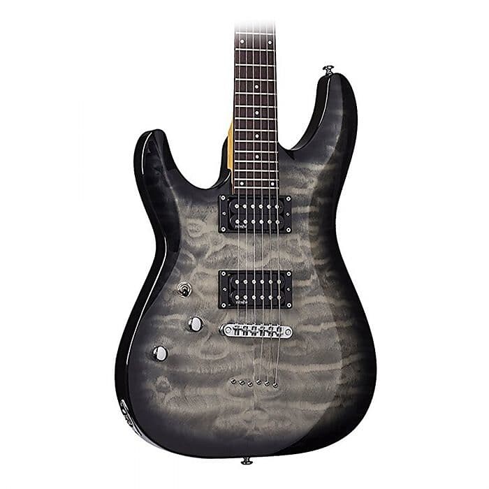 

Электрогитара Schecter 6-String LH C-6 Plus Electric Guitar – Charcoal Burst, 448