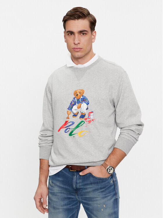 

Толстовка обычного кроя Polo Ralph Lauren, серый