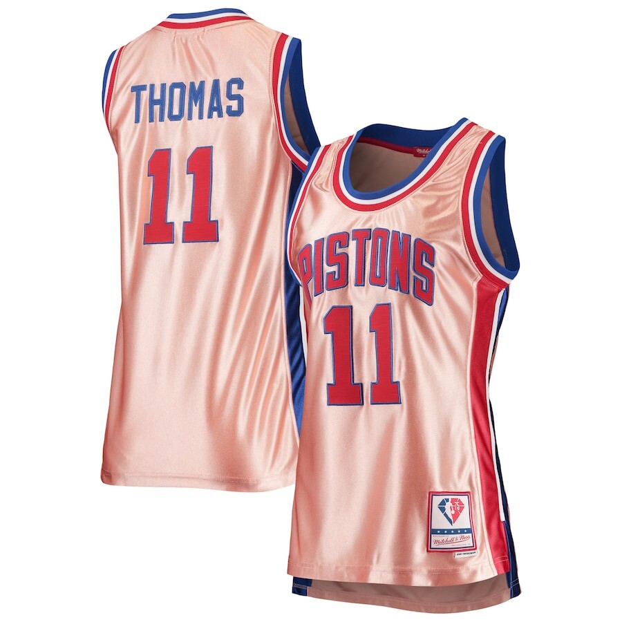 

Джерси Mitchell & Ness Detroit Pistons, розовый