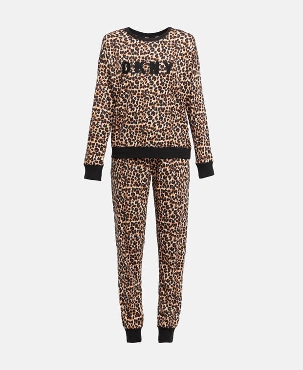 

Пижама DKNY, темно коричневый