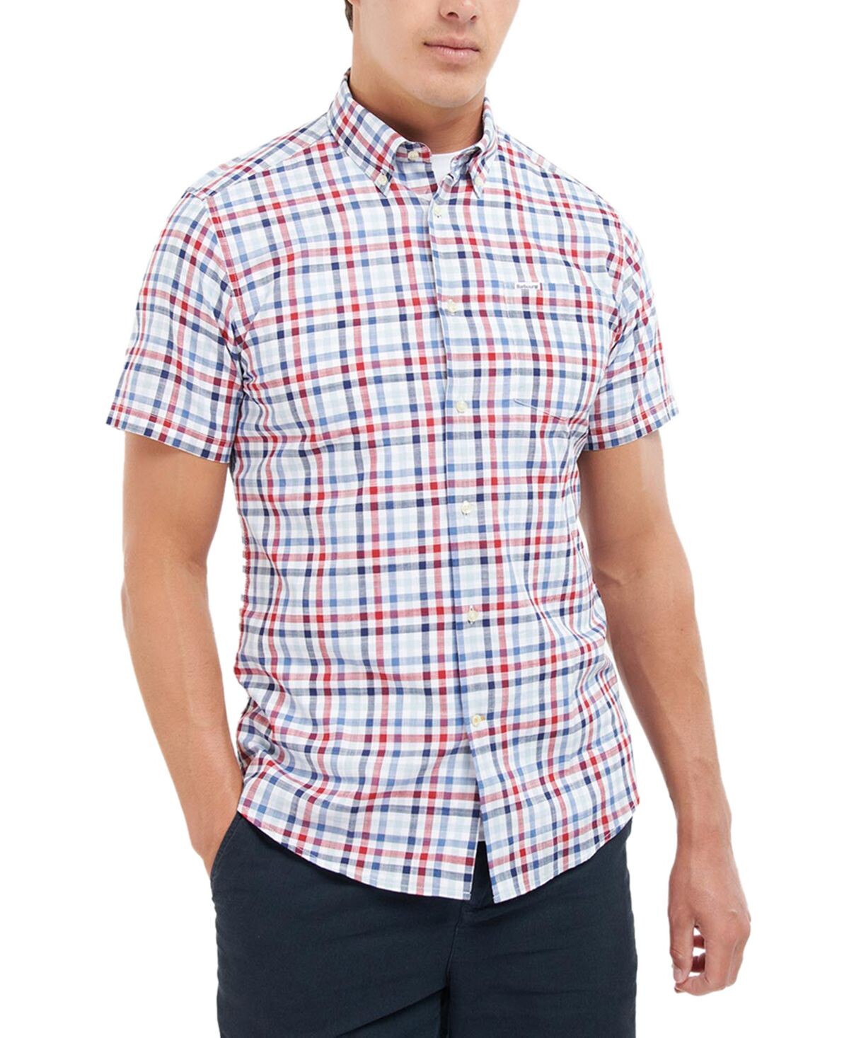 

Мужская рубашка в клетку Barbour Kinson
