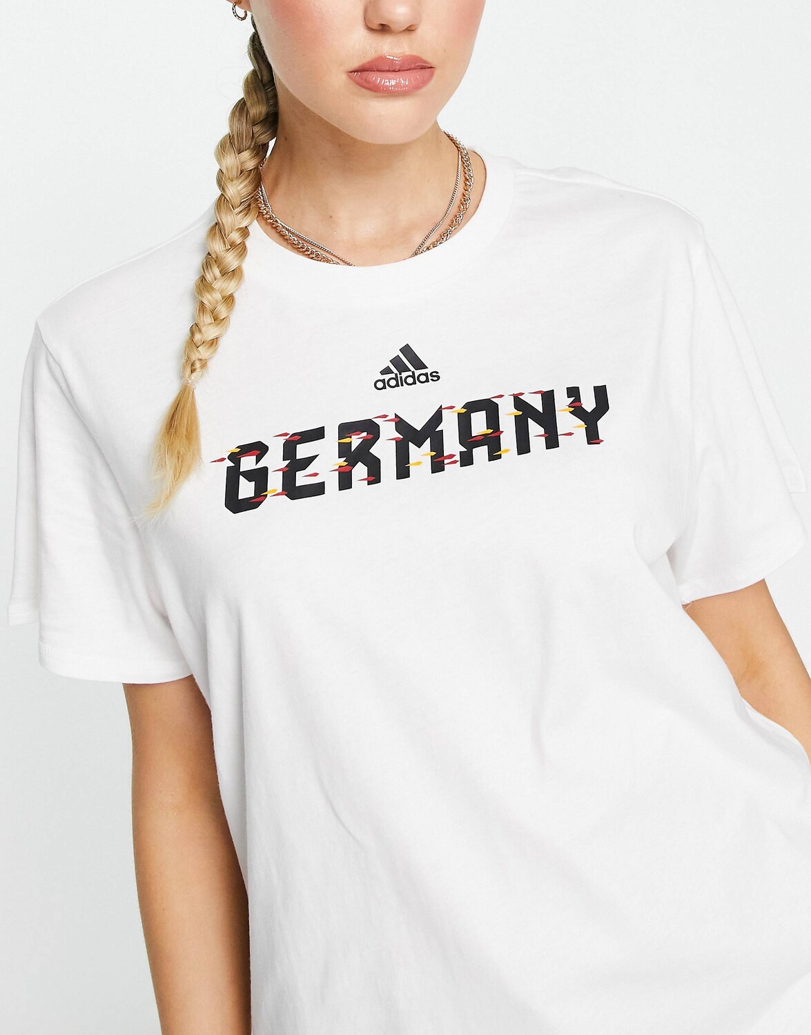 

Белая футболка с логотипом adidas Football Germany World Cup 2022