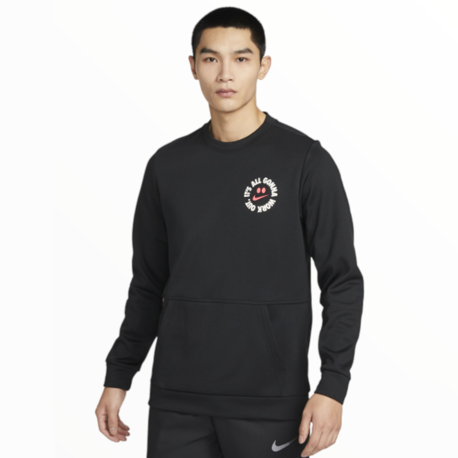 

Лонгслив Nike Therma-FIT, черный