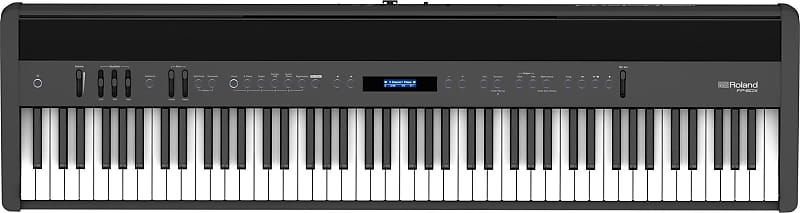 Цифровое пианино Roland FP-60X — черное FP-60X-BK цифровое пианино с аксессуарами roland fp 10 bk bundle 2