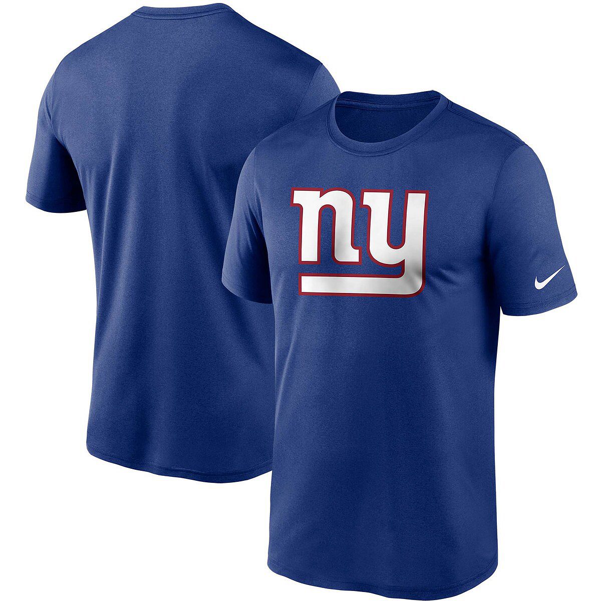 Мужская футболка royal new york giants с логотипом essential legend performance Nike, мульти футболка nike nike logo размер l бежевый черный