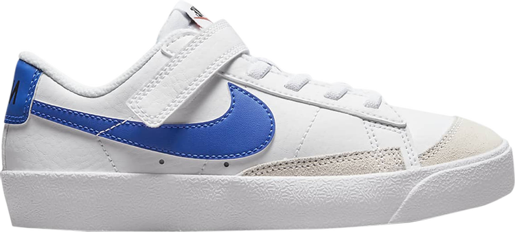 Лимитированные кроссовки Nike Blazer Low '77 PS 'White Hyper Royal', белый - фото