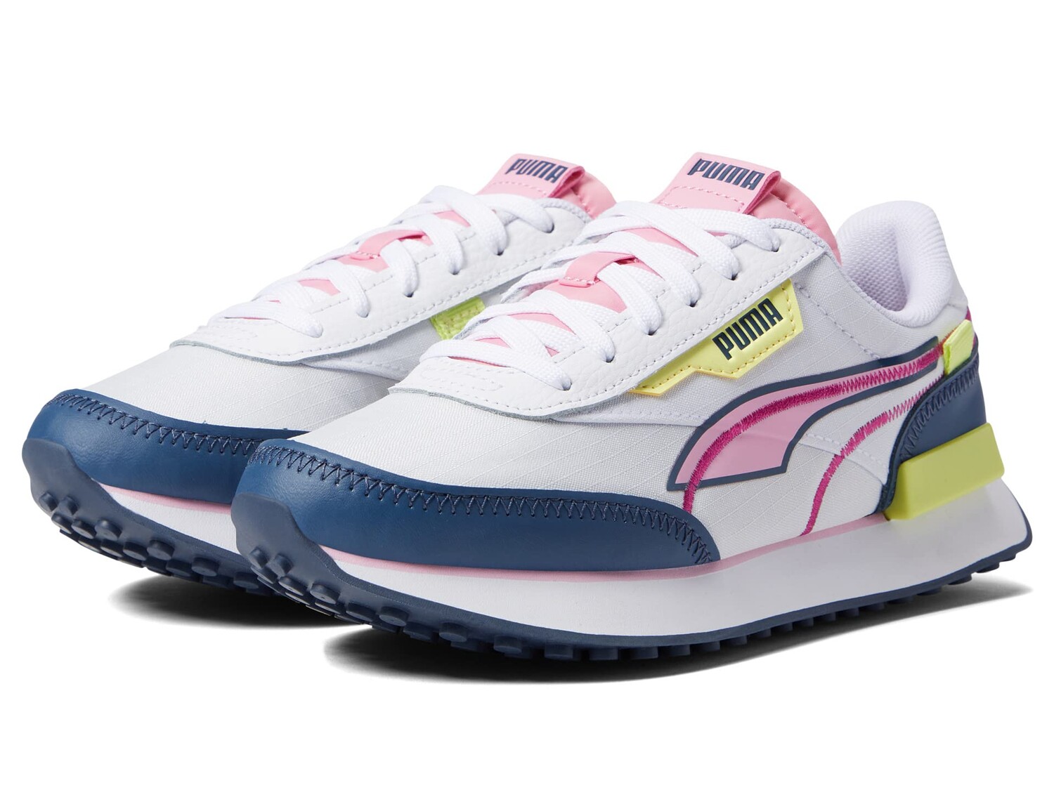 

Детские кроссовки Puma Future Rider Twofold, бело-синий